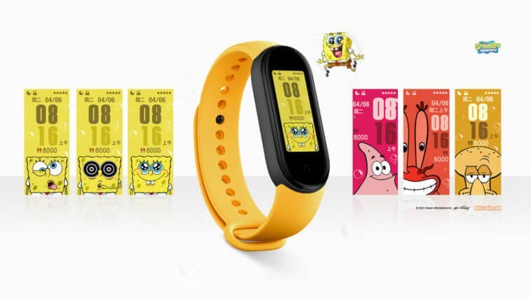 Mi band best sale 4 spongebob