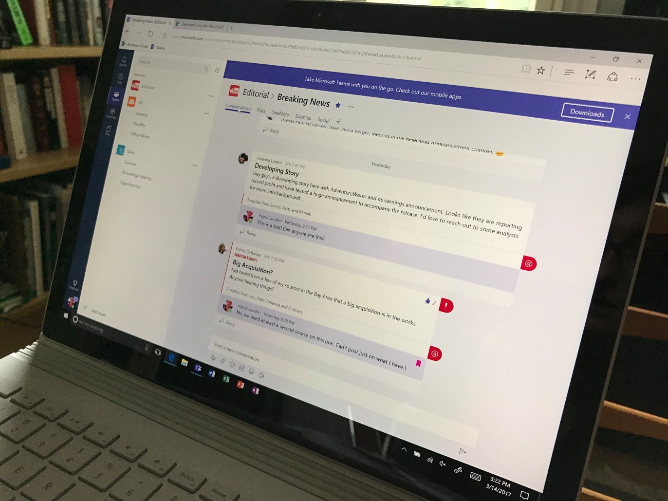 Bëhen publike preview të Microsoft Teams