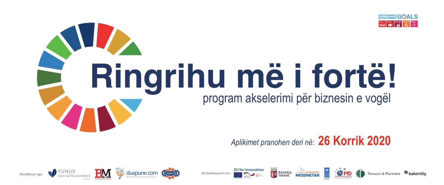 Ringrihu më i fortë! Program akselerimi për biznesin e vogël.