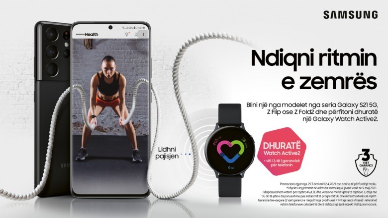 Ndiqni Ritmin e Zemrës me Samsung Galaxy