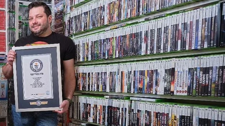 Ky është koleksionuesi më i madh në botë i videolojërave, zotëron  24,268 të tilla