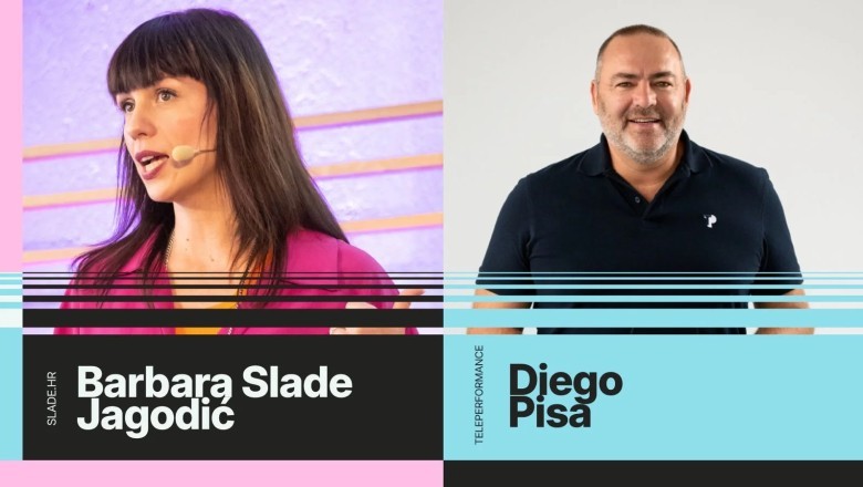 Barbara Slade Jagodić & Diego Pisa folës në AllWeb, dy perspektiva të ndryshme që takohen tek një ide: njerëzit janë në qendër të transformimit digjital!